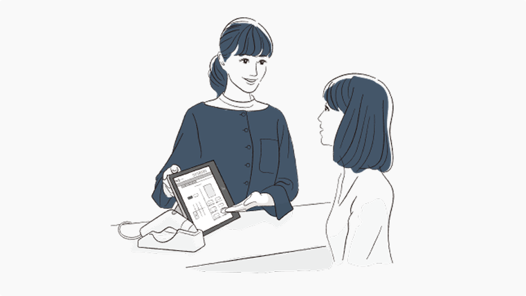 カウンセリングの様子